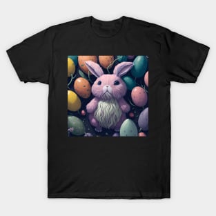 sad bunny easter sticker T-Shirt